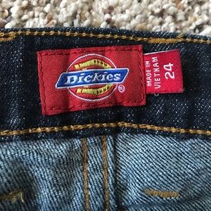 Dickies Women's Dark Wash Jeans - Size 24
